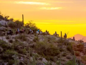 Horseback riding at Tanque Verde Guest Ranch