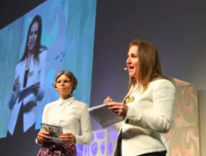Carina Bauer During a She Means Business Session at IMEX 2019