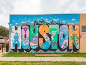 Houston mural