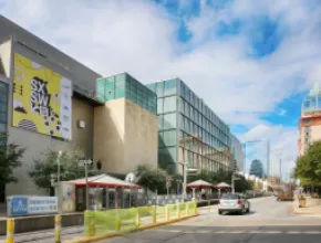 Photo of Austin Convention Center during SXSW.