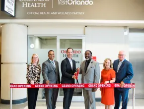 Visit Orlando and Orlando Health Officials at Grand Opening.