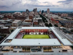 CITYPARK field aerial in St. Louis