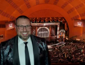 Photo of Jason Ware at the Tony Awards.