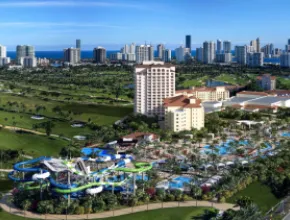 JW Marriott Miami Turnberry aerial view