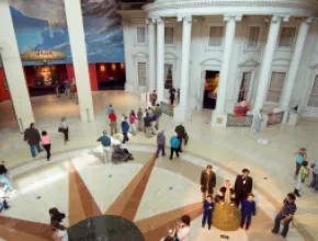 Abraham Lincoln Presidential Library and Museum interior