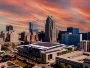 Downtown Raleigh skyline