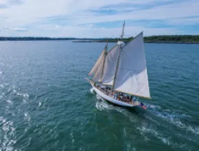 Portland Schooner Co. Wendameen ship. Courtesy of Portland Schooler Co.