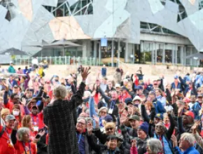 2023 Rotary End Polio Now Walk in Melbourne