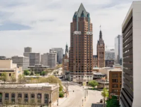 Views from the Baird Center, Milwaukee