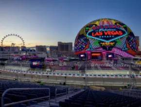 Sphere at 2024 Las Vegas Grand Prix