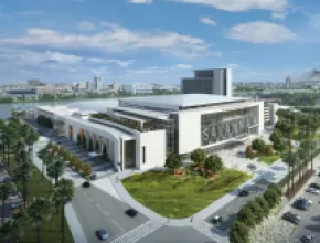 Savannah Convention Center Exterior Rendering