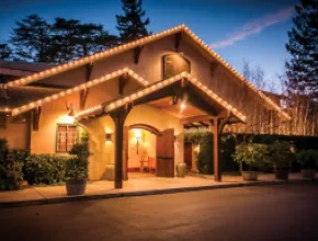 Appellation Lodi – Wine & Roses Resort and Spa Garden Ballroom exterior