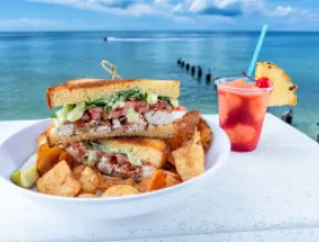 Meal from Opal Sands Resort in Clearwater Beach