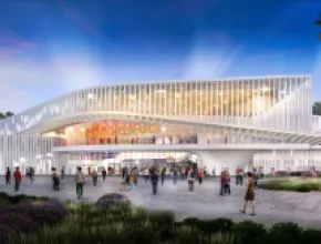 Ontario Convention Center Main Lobby Exterior
