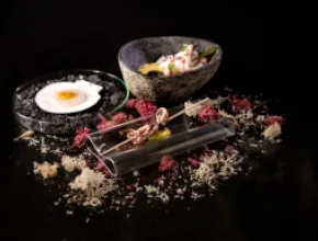 Food from Restaurant Europea, Montréal