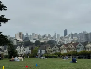 Alamo Square’s ‘Painted Ladies,’ San Francisco