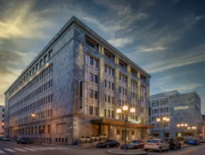 Hilton Turin Centre Exterior in Italy. Credit: Hilton.