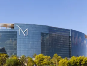 The M Resort is seen in Las Vegas. 