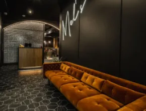 Mel's Speakeasy entryway