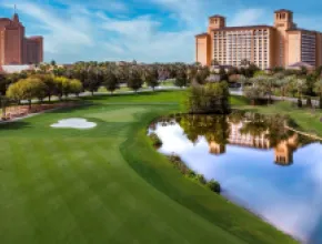 Ritz Carlton Grande Lakes Hotel.