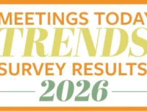 2026 Meetings Today Trends Survey Results logo.