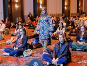 meditation and breathing session