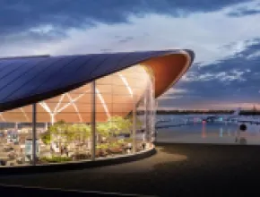 O’Hare International Airport. Credit: Chicago Department of Aviation, courtesy of SOM and Norviska