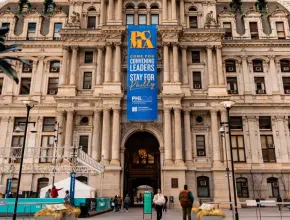 PCMA CL City Hall Welcome Banner