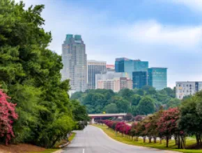 Downtown Raleigh skyline