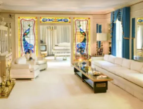 Graceland Mansion Living Room