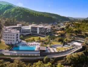 Le Méridien Dehradun Resort and Spa aerial view