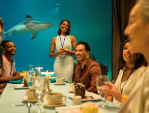 Sharks Underwater Grill SeaWorld Orlando