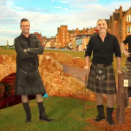 The Dram Good Laddies transport their audience on a virtual, interactive tour of Scotland