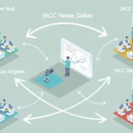 Graphic explaining multi-pod meetings