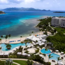 The Ritz-Carlton, St. Thomas aerial view