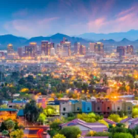 Phoenix skyline.