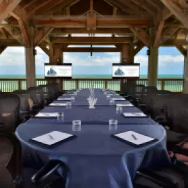 Private gazebo over the ocean at The Reach Key West, Curio Collection by Hilton