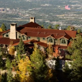 Broadmoor Cloud Camp, Colorado Springs, Colorado.