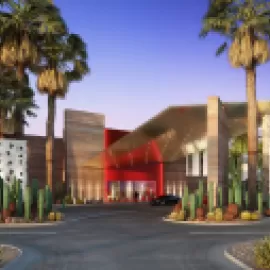 Exterior Virgin Hotels Las Vegas, Curio Collection by Hilton