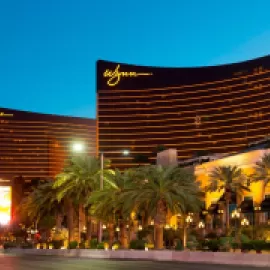 Wynn Las Vegas & Encore Resort at night