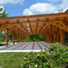 The Burke Colonnade at Wilson Center for the Arts, Brookfield