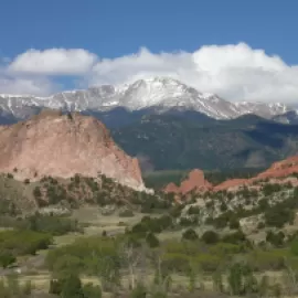 Pikes Peak in Colorado Springs