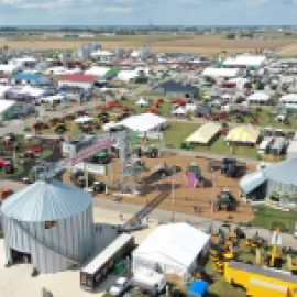 Farm Progress Show aerial