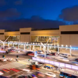 Tom Bradley International Terminal exterior