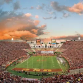 Los Angeles Memorial Coliseum.