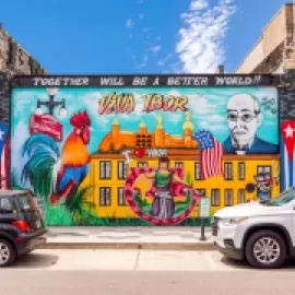 Mural in Ybor City, Tampa