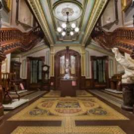 Interior of Crocker Art Museum 