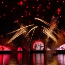 Harmonious extravaganza at Walt Disney World Resort.