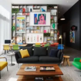 citizenM Living Room And Seating