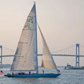 Sailing Newport Harbor